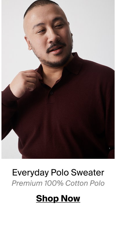 Everyday Polo Sweater