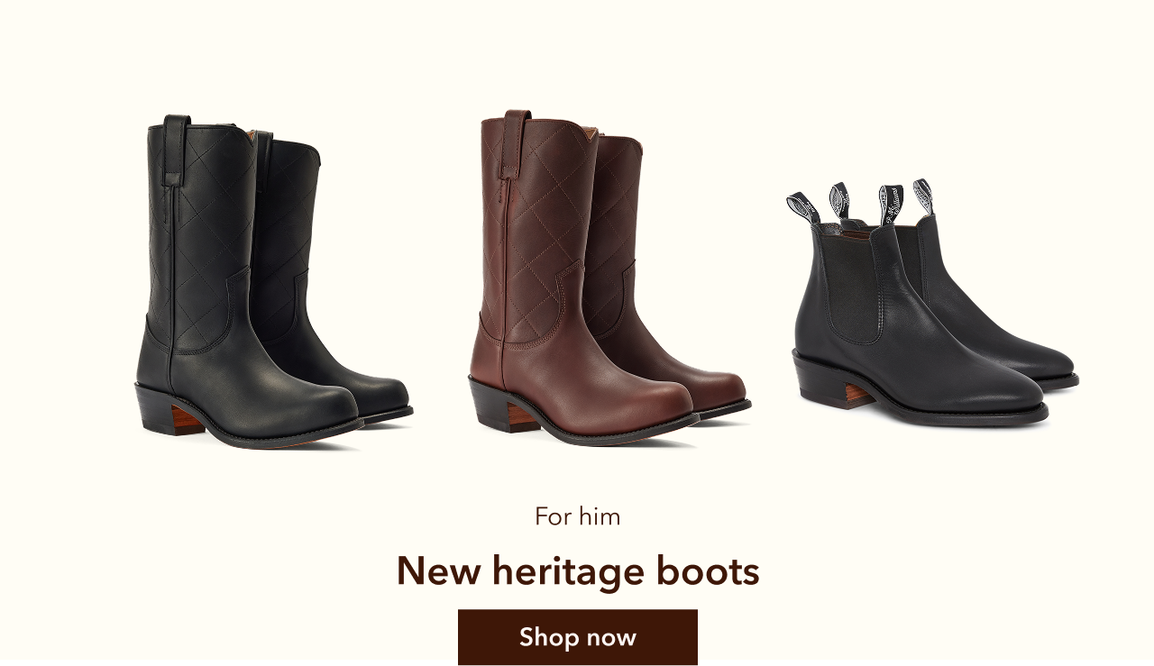 Shop new arrival heritage boots