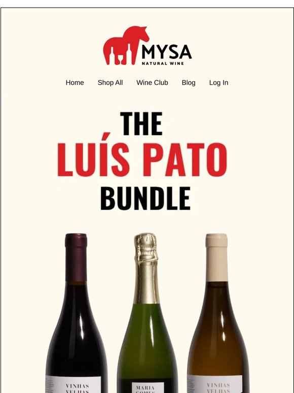 The Luís Pato bundle we’ve been waiting to release