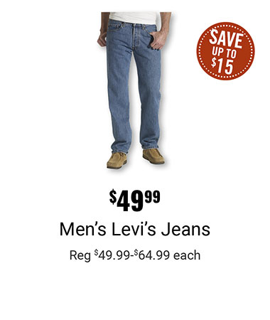 $49.99 Men's Levi's Jeans