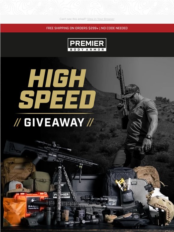 Win Over $34,000 in Gear!