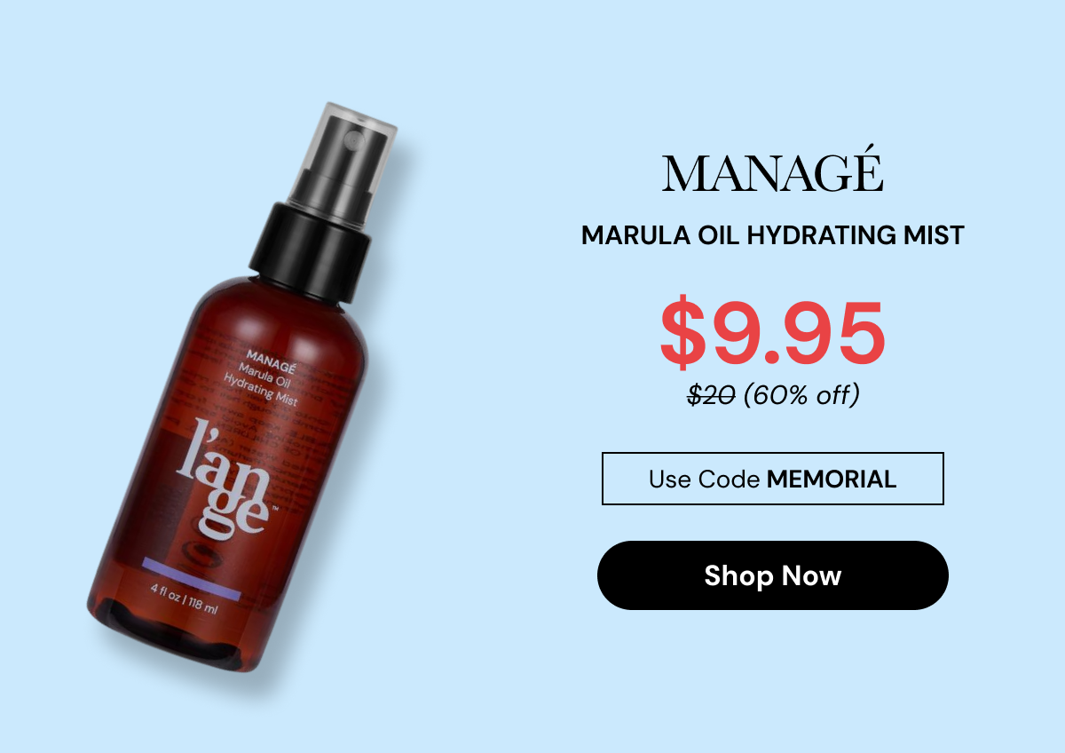 Get Managé for $9.95 with code MEMORIAL