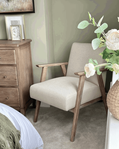 Neyland Occasional Chair - Natural Linen