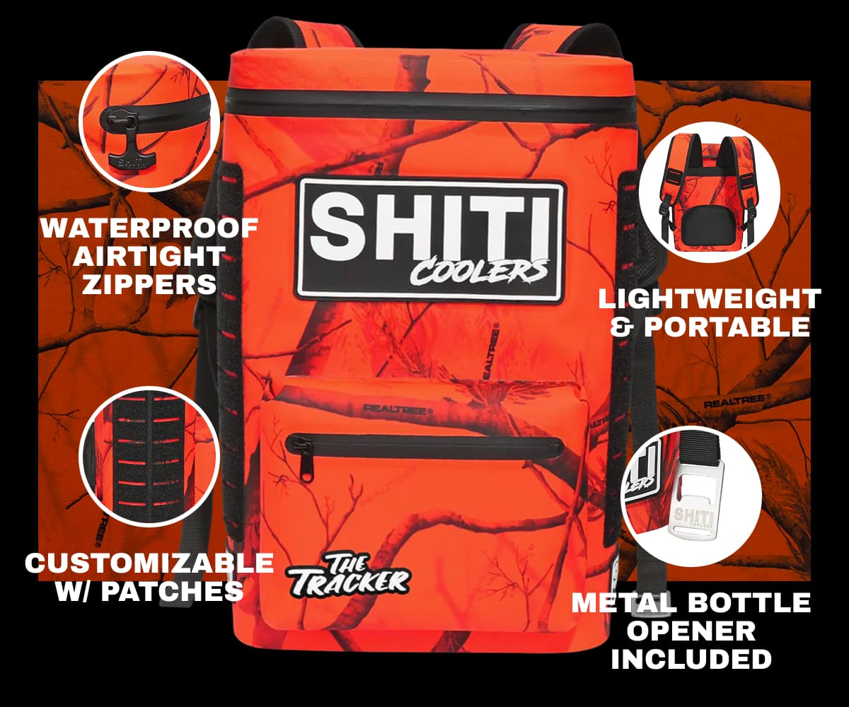 Waterproof airtight zippers, lightweight and portable, customizable with patches and with metal bottle opener included