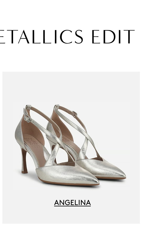 The $64.99 Metallics Edit | Angelina