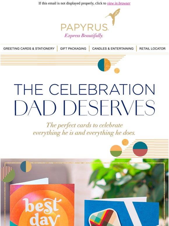 It's Here: Our Father's Day Collection
