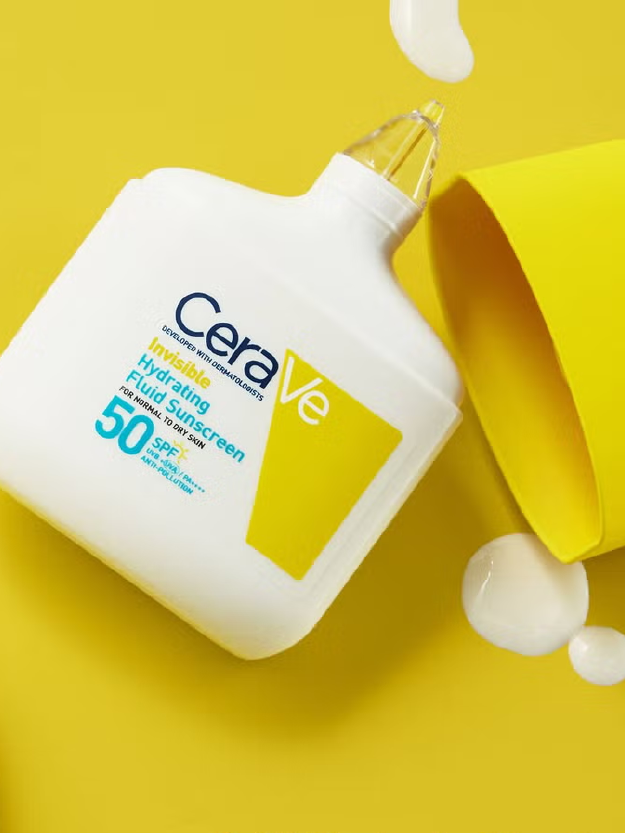 CeraVe Invisible Hydrating Fluid Sunscreen SPF 50 50ml