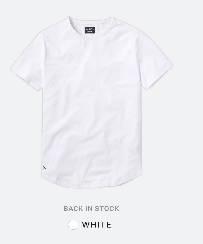 Back in Stock - White