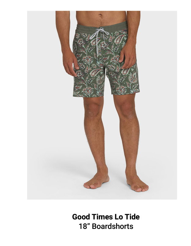 Good Times Lo Tide 18" Boardshorts