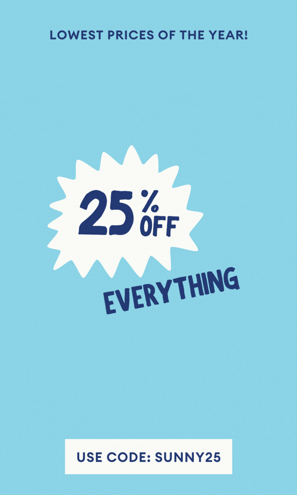 25% Off Sitewide