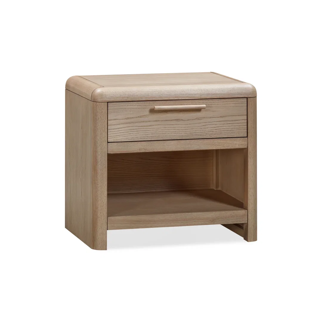   Furano One Drawer Wood Nightstand