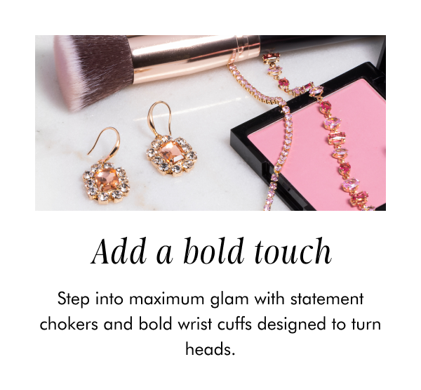 Add a bold touch