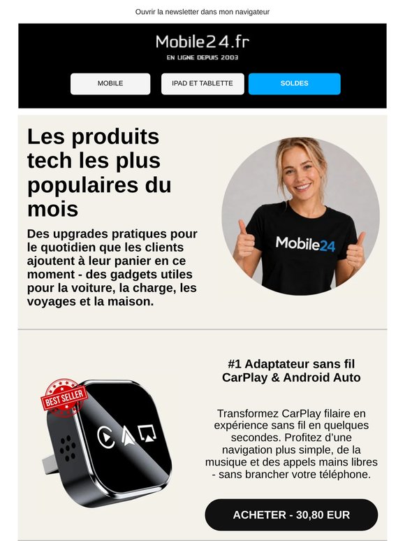 Les favoris tech de mai sont là ✨