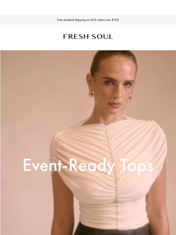 Event-Ready Tops