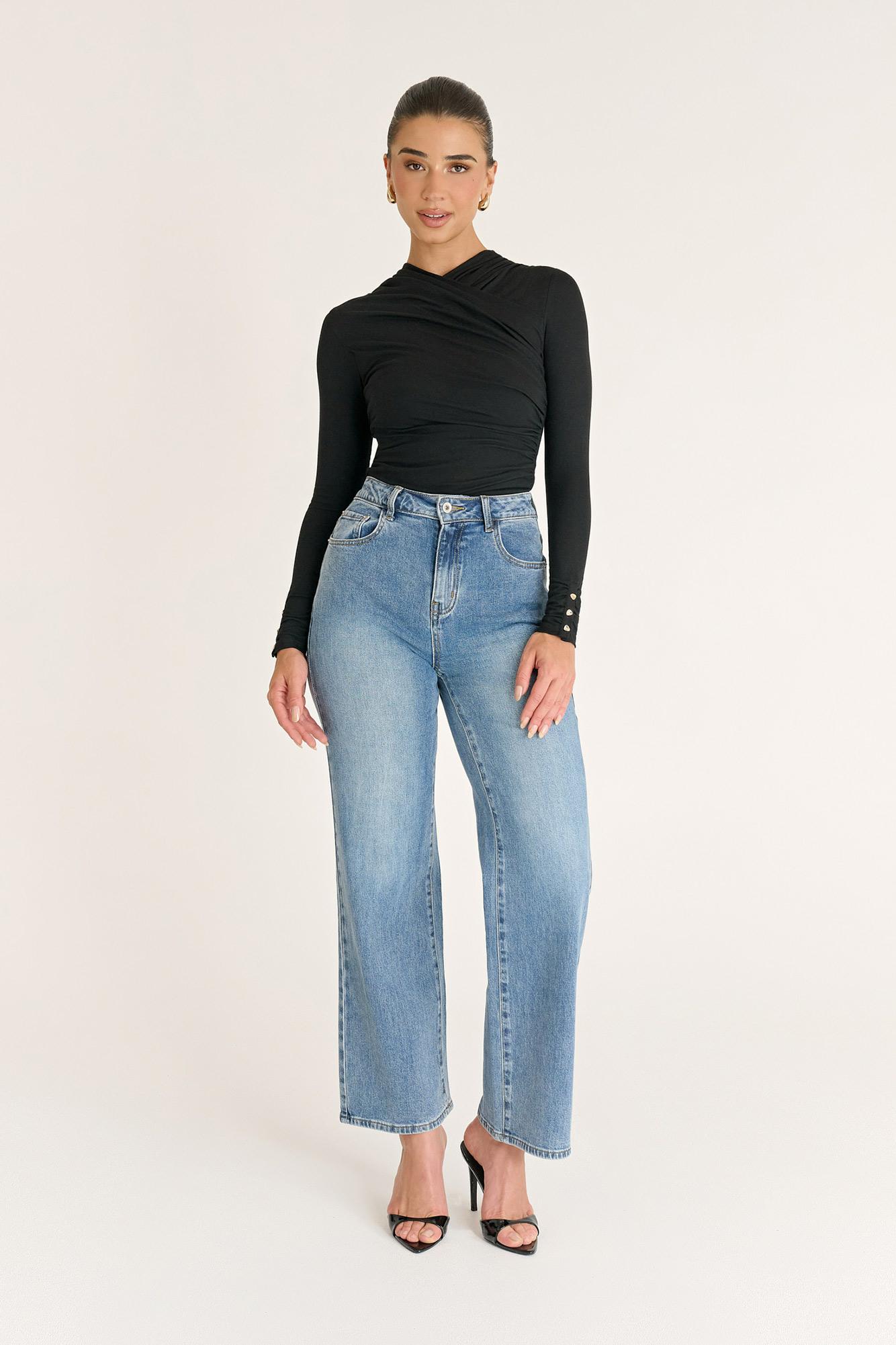 Image of Illusion Top - BLACK, 8