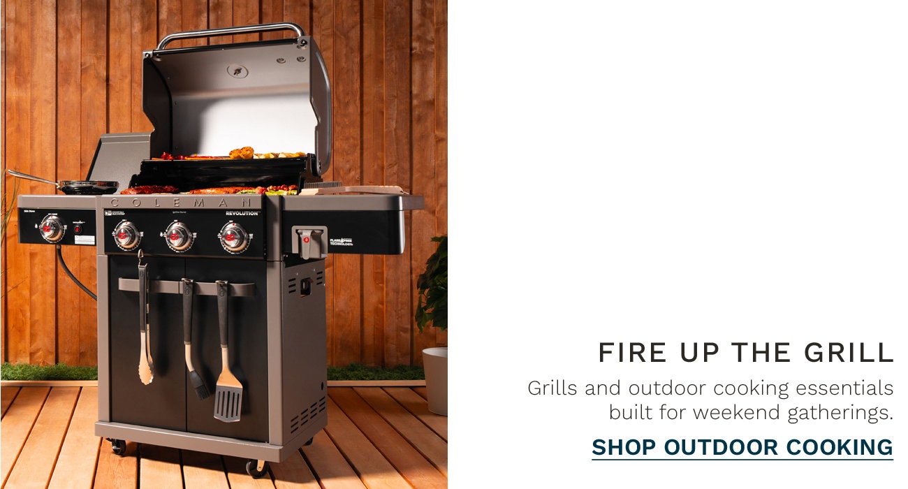 Fire Up the Grill - Shop Outdoor Cooking