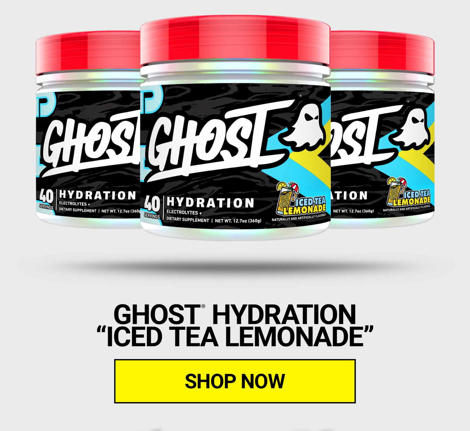 GHOST® HYDRATION ICED TEA LEMONADE