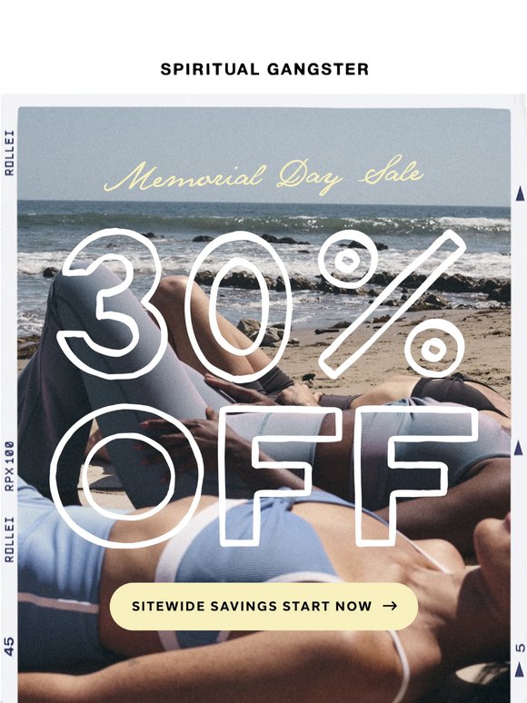 30% OFF Your Summer Wishlist