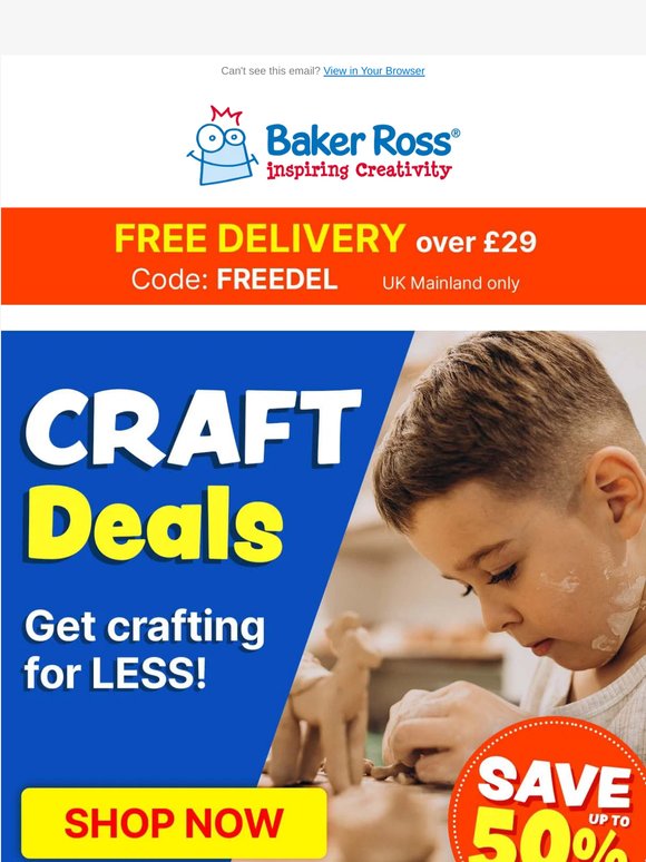 BIG Craft Supplies Clearance!