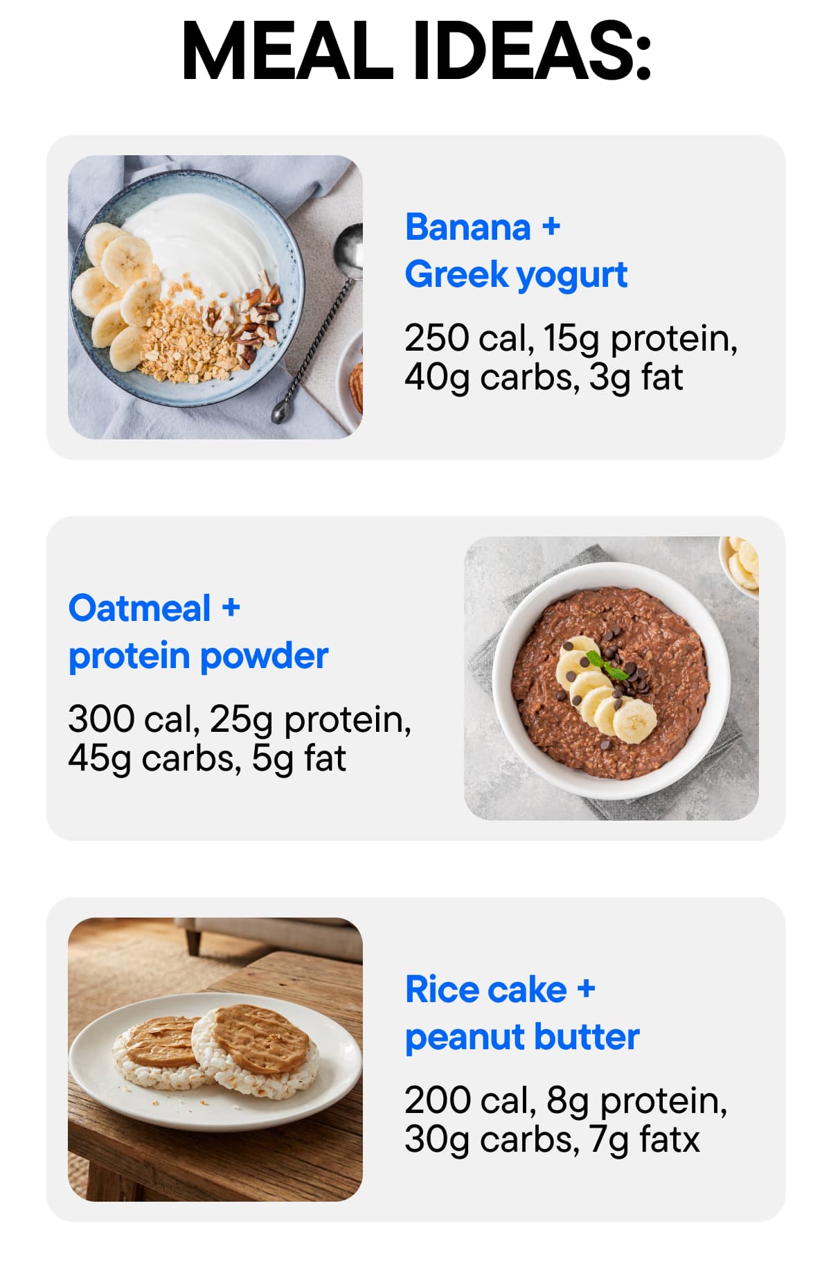 MEAL IDEAS