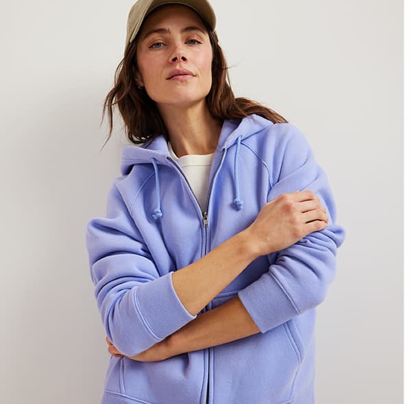Women's Vintage Soft Full-Zip Hoodie