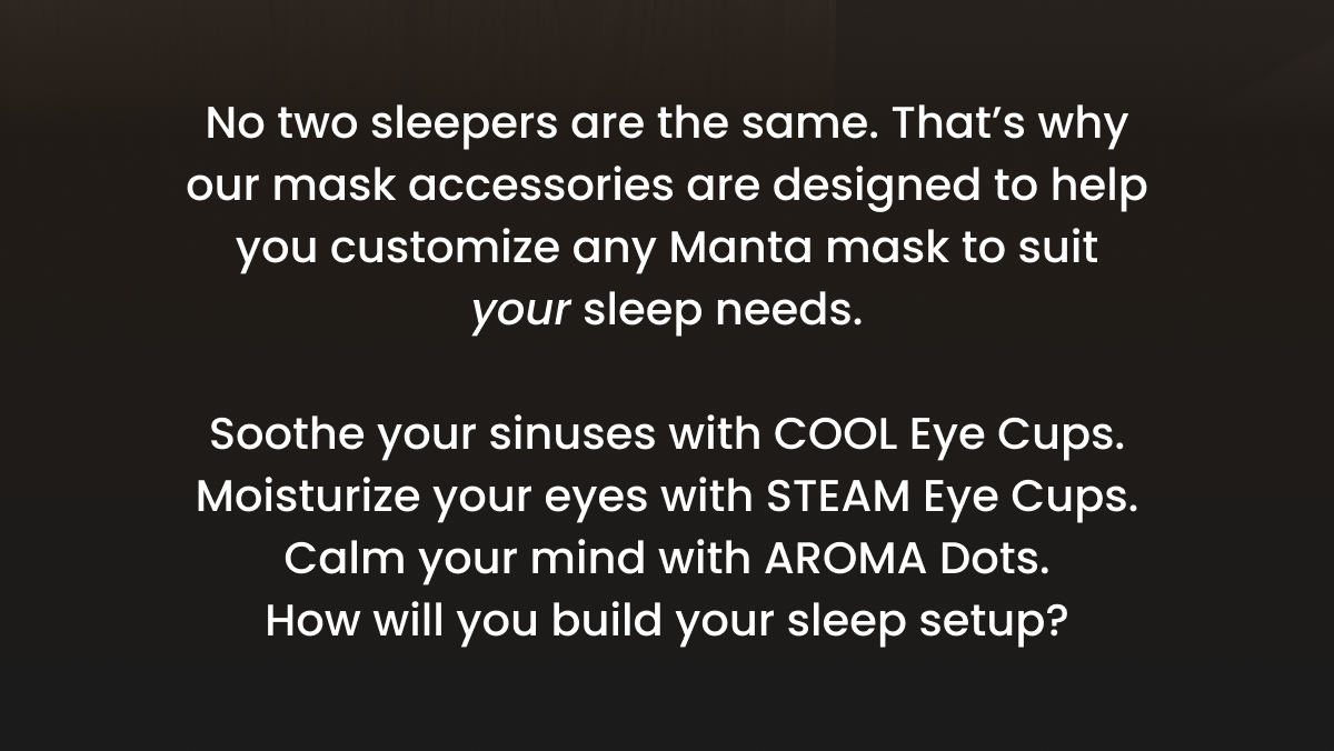 Customize your Manta mask