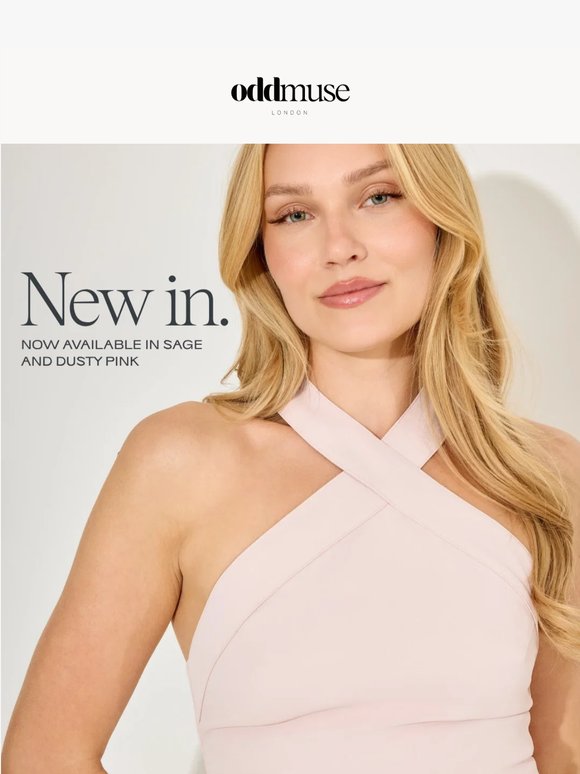 NEW IN: PINK & SAGE