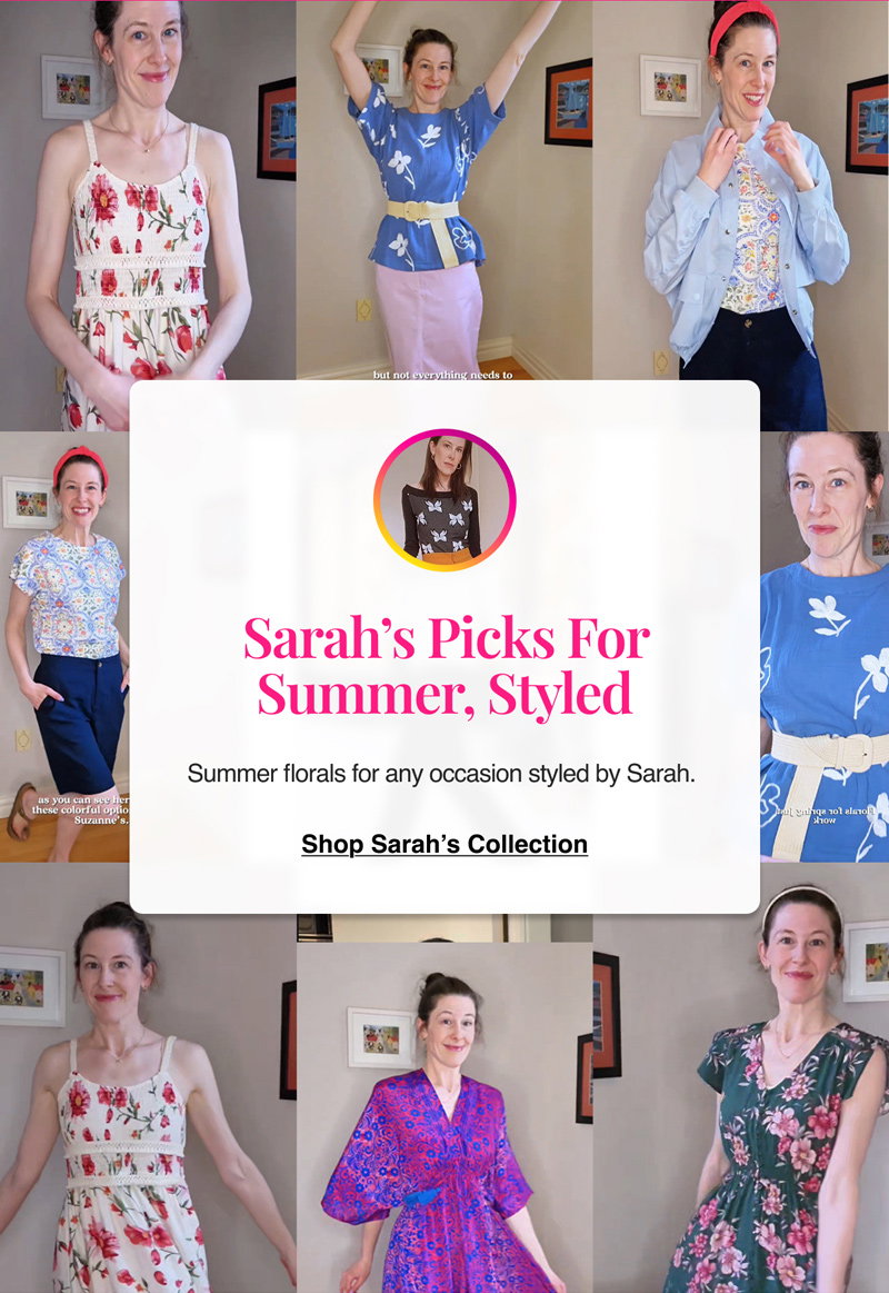 Sarah’s Summer Style Picks