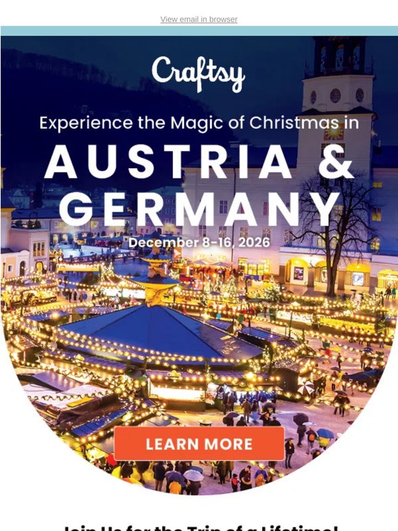 Join us for the Christmas Markets in Germany and Austria this year!