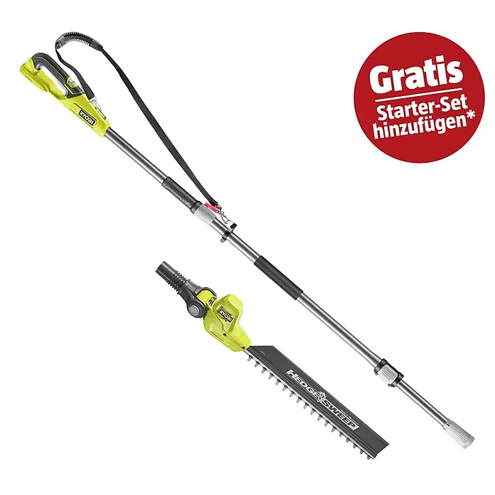 ONE+ Teleskop-Heckenschere RY18PHT40A-0