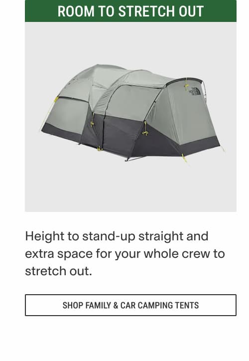 Family & car camping tents
