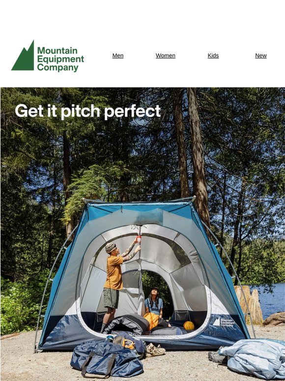 Your tiny nylon home away from home 🏕️