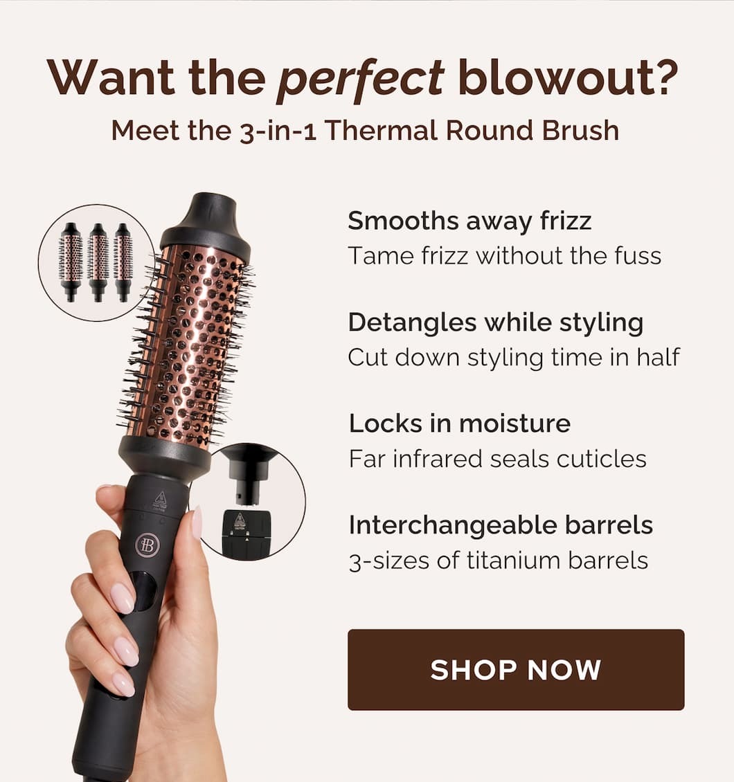 Secure your blowout upgrade with 3-in-1 Thermal Brush