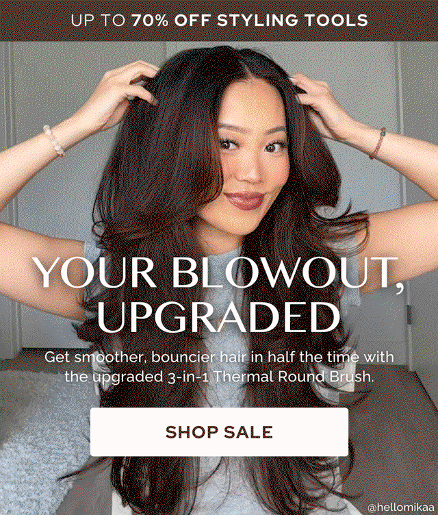 We upgraded your blowout.