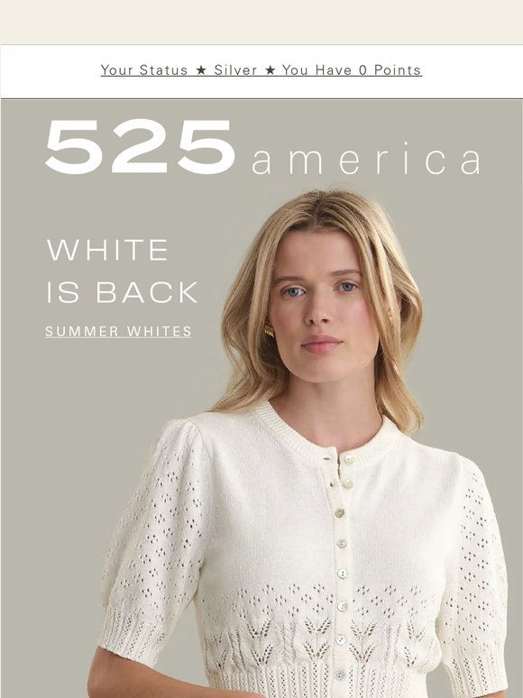 Summer Whites Are Back