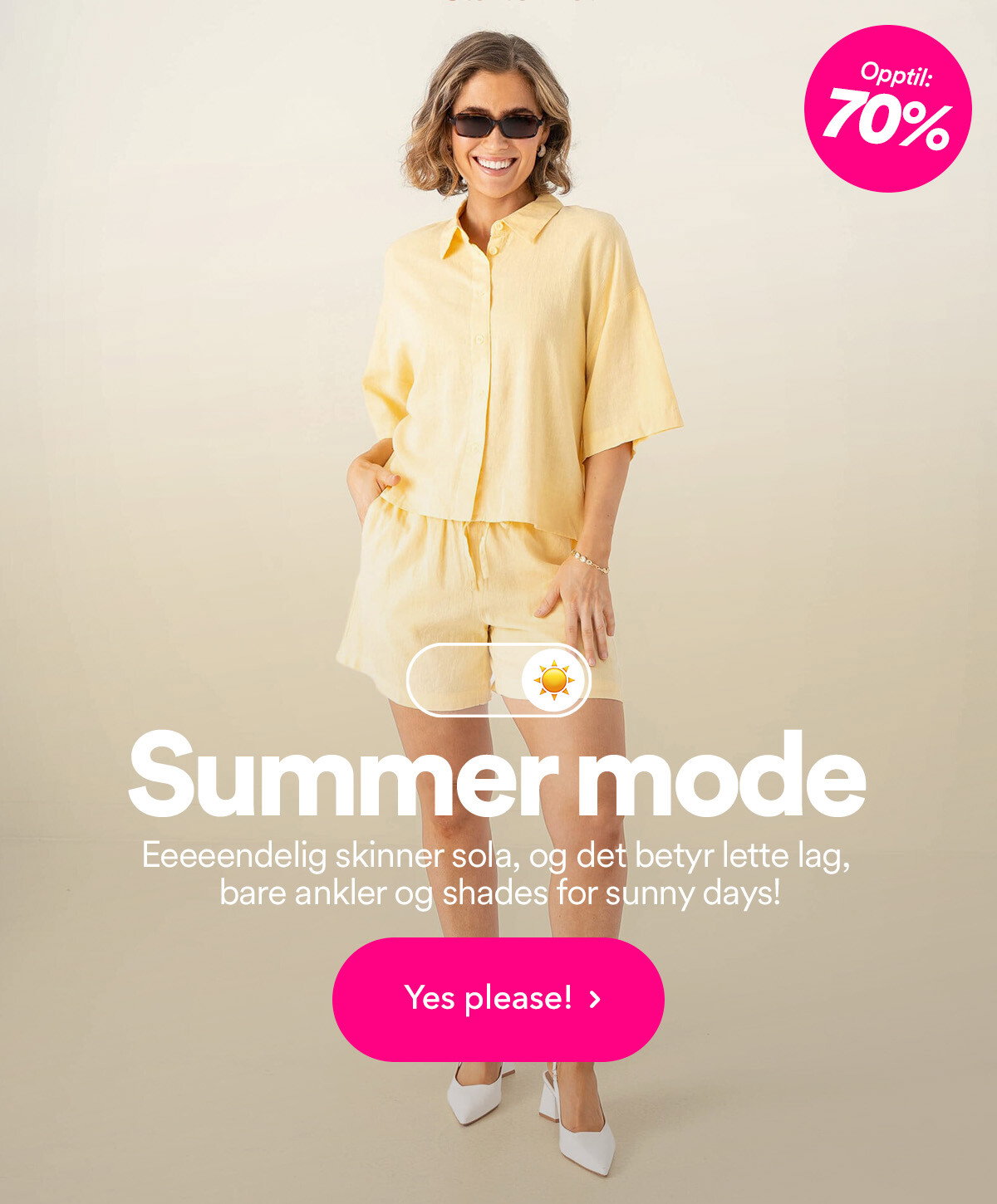 Summer mode activated!