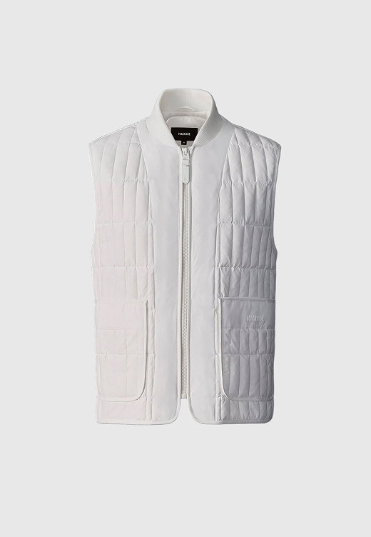 LEVI Light Down Vertical Quilted Vest for Men