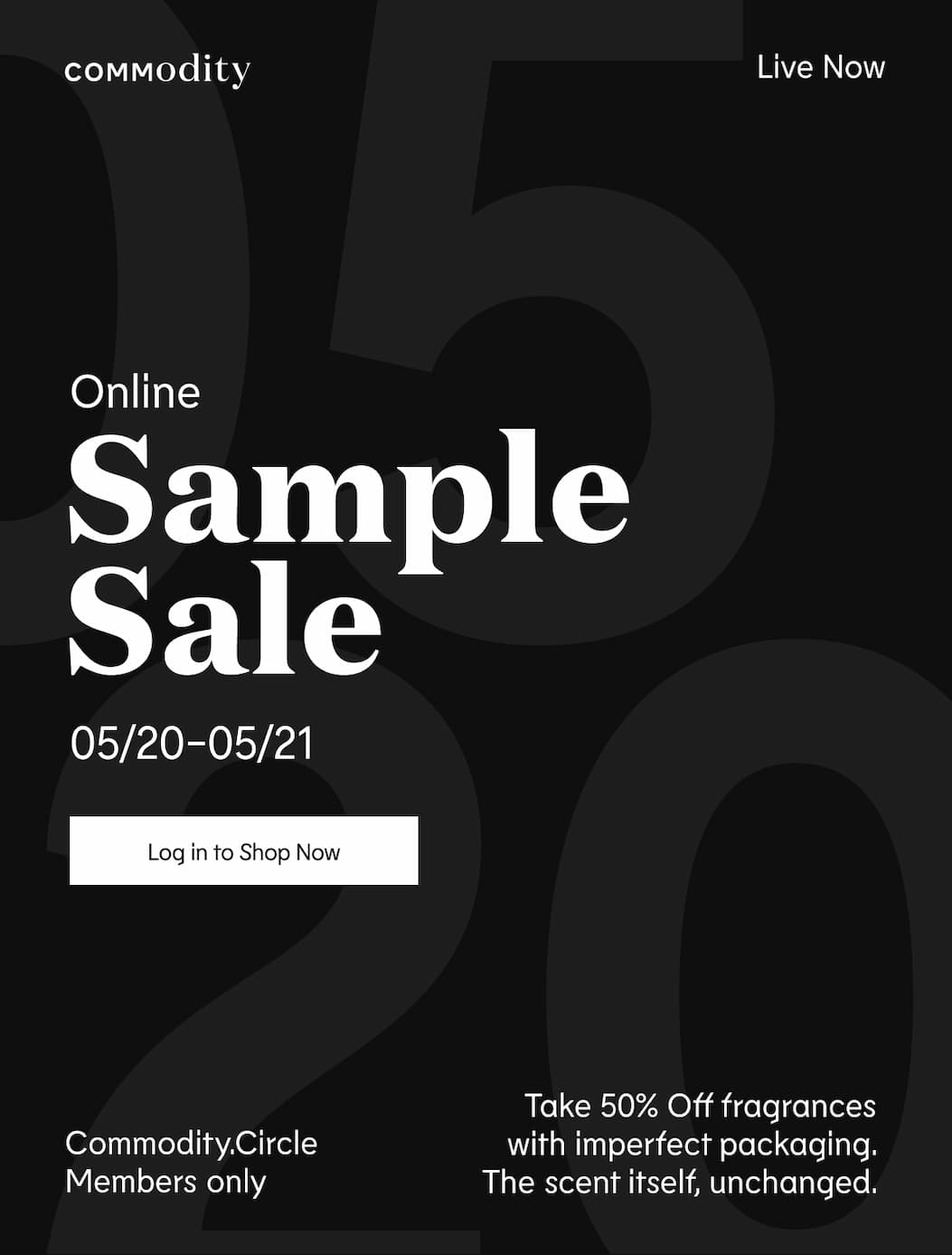 Online Sample Sale 