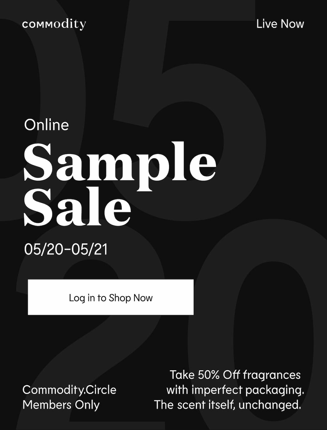 Online Sample Sale