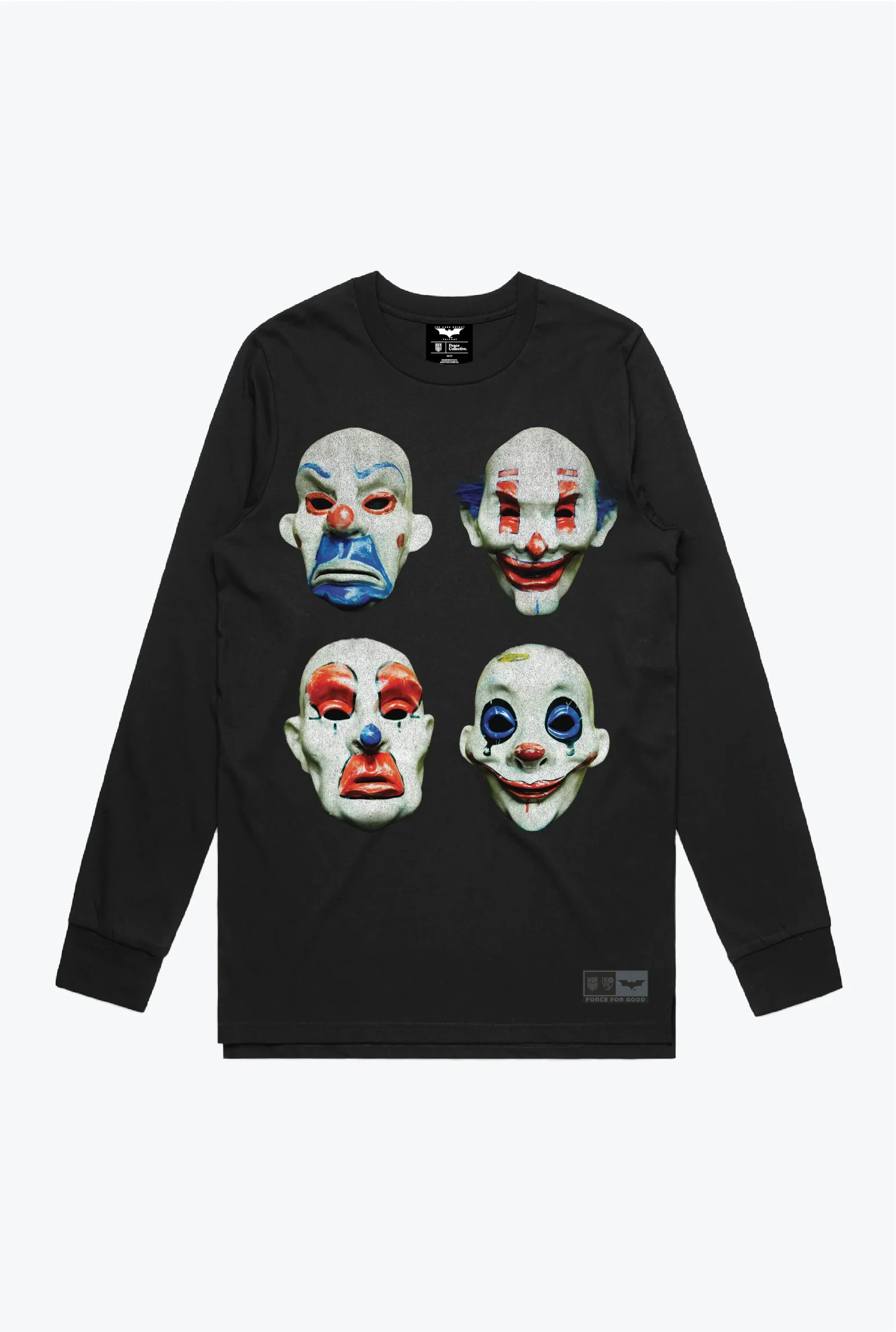 Image of US Soccer x DC Comics Thugs Long Sleeves - Black
