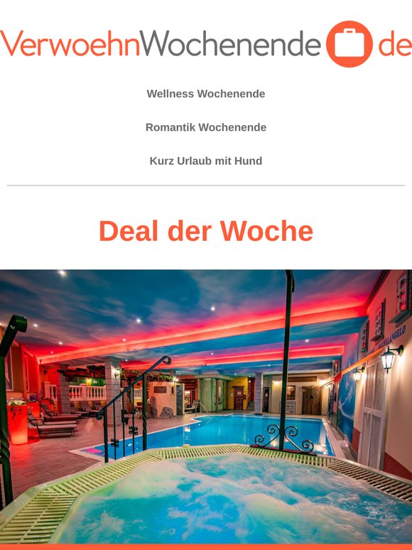 Deal der Woche: Romantische Zeit zu Zweit