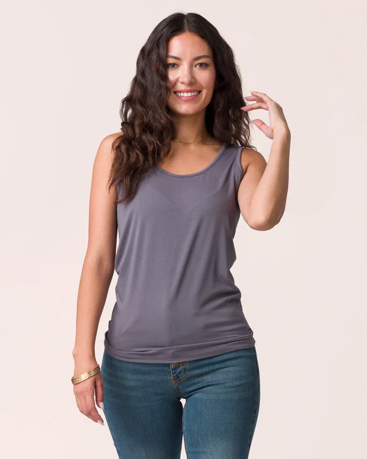 Image of Reversible Flawless Fit Tank in Castlerock