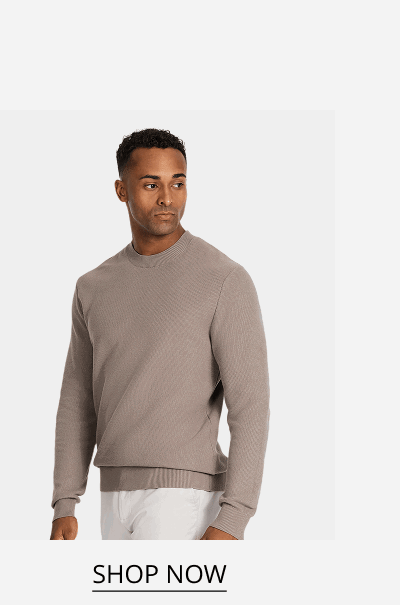 Idris Textured Crew Knit