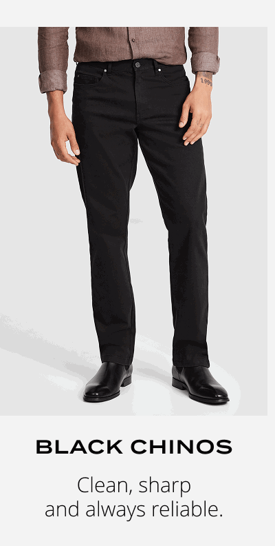 Black Chinos