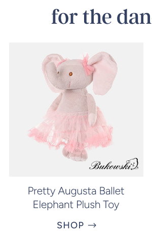 Pretty Augusta Ballet Elephant Plush Toy