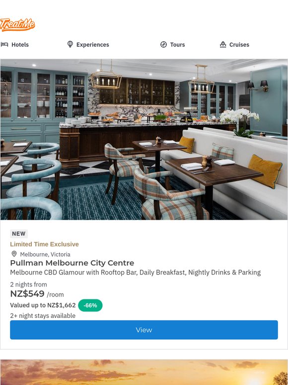 Pullman Melbourne CBD Glamour w. Nightly Drinks & Complimentary Parking