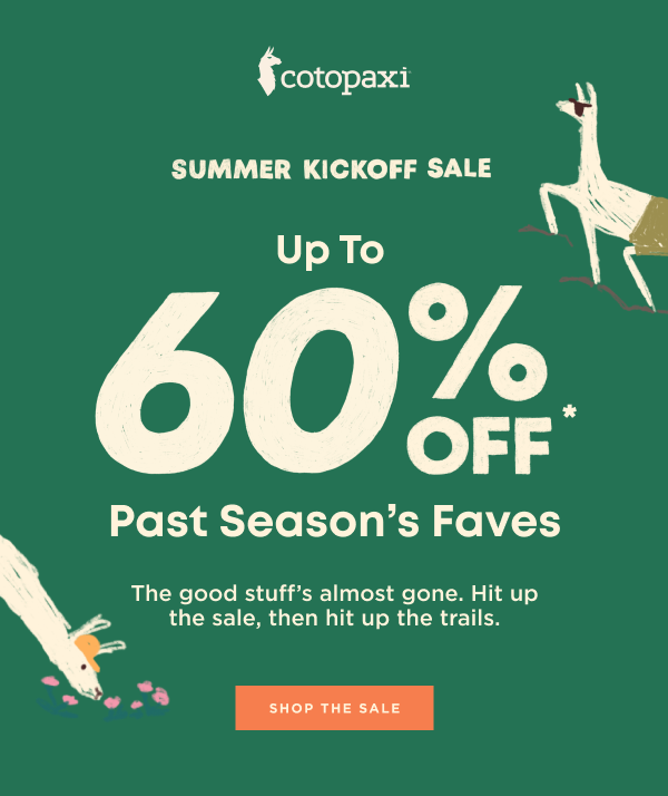 Summer Kickoff Sale