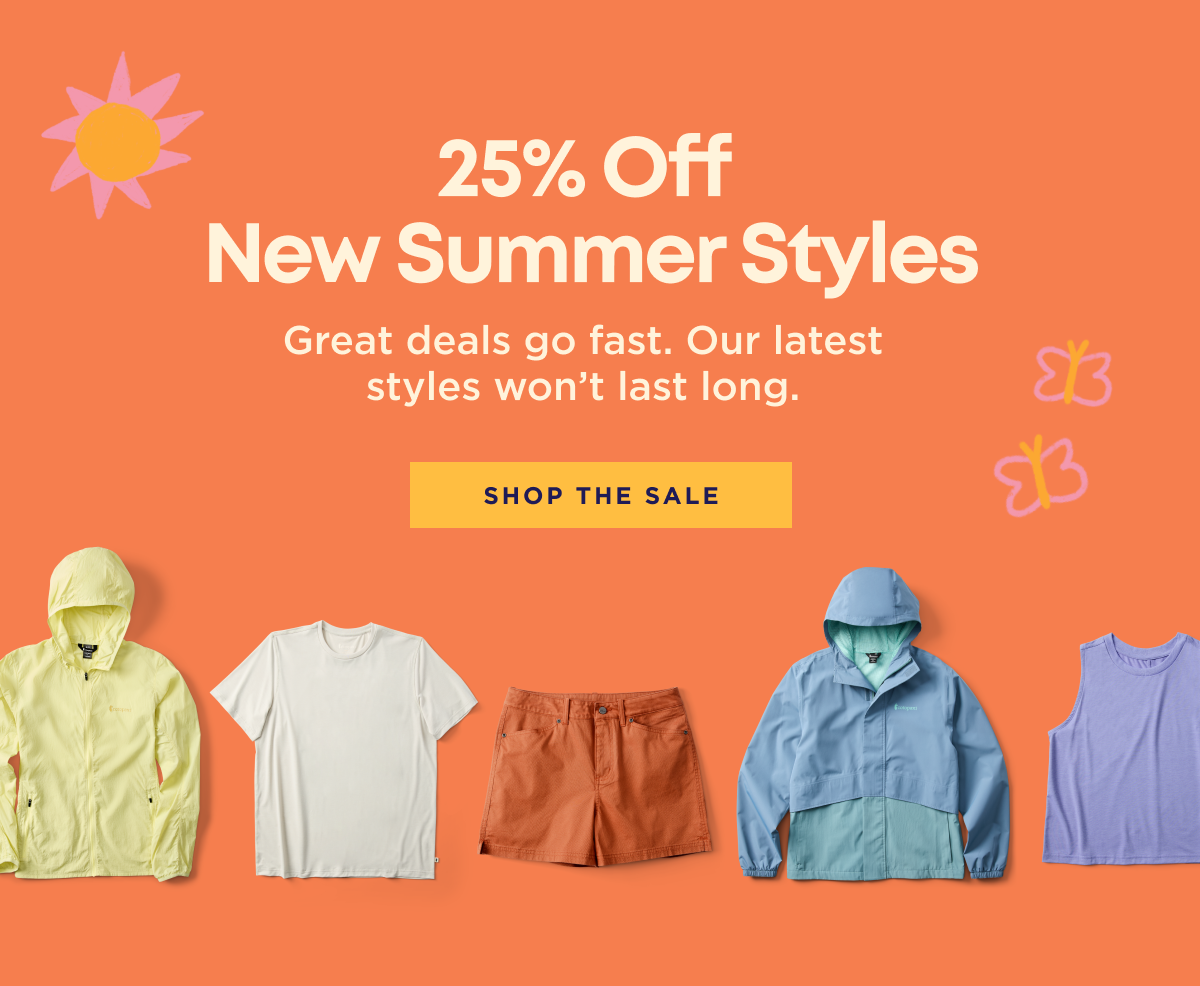 Summer Kickoff 25% Off