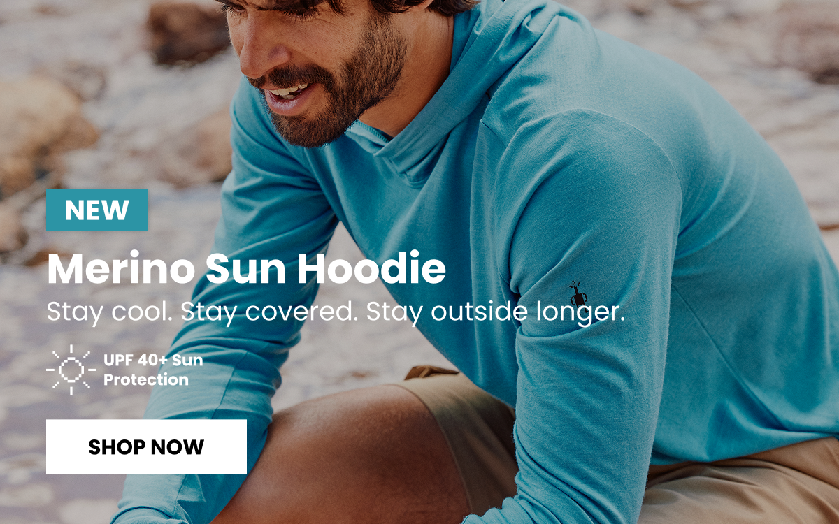 NEW Merino Sun Hoodie. Shop now.