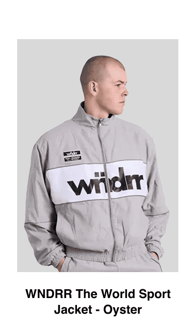 WNDRR The World Sport Jacket - Oyster